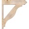 Ekena Millwork Funston Smooth Arts and Crafts Outlooker, Douglas Fir, 7 1/2"W x 32"D x 36"H OUT08X32X36FST03SDF - alternate 2